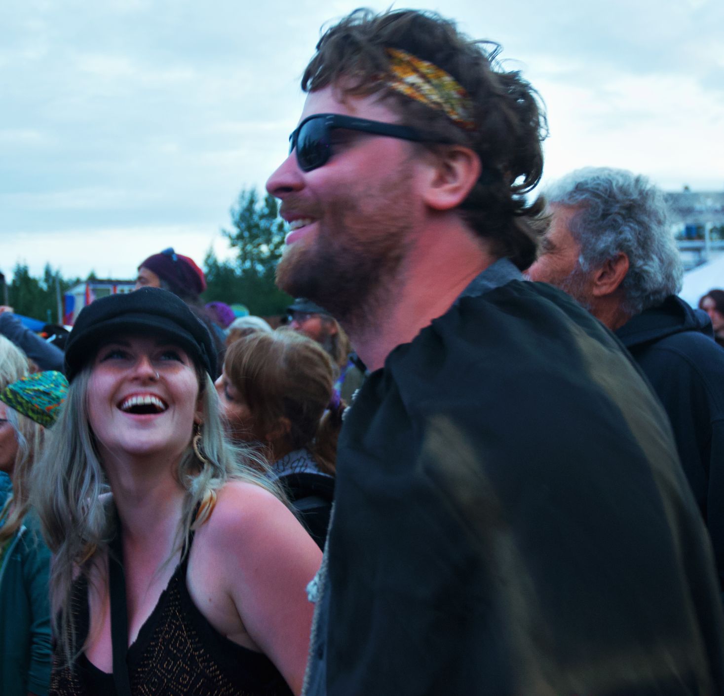 David Lehew enjoying his birthday after performing on the River Stage with The Cold Angels.jpg